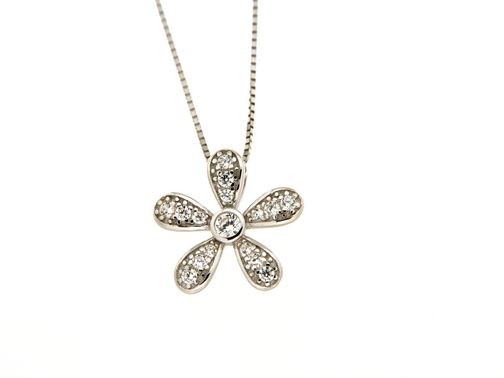 Collana in argento tit. 925m. - KL12RS