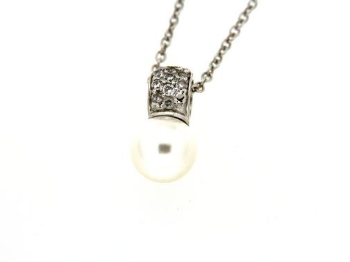 Necklace in silver tit. 925m. - K111R