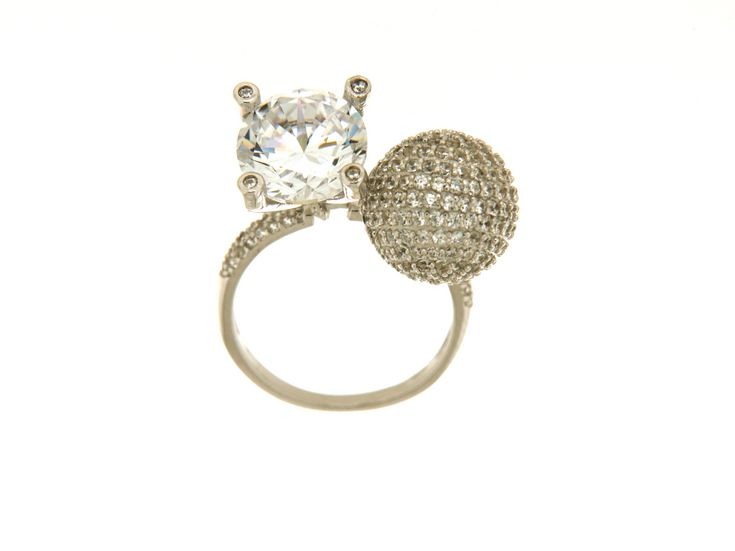 Anello in argento tit. 925m. - A154R