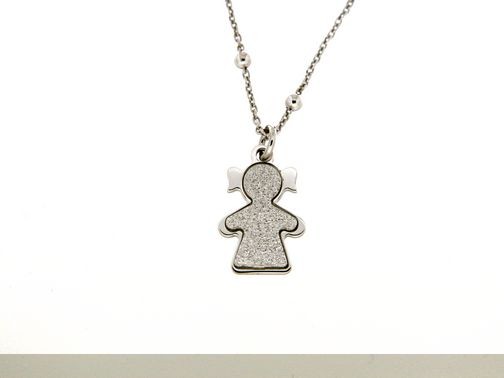 Collana in argento tit. 925m. - K90R