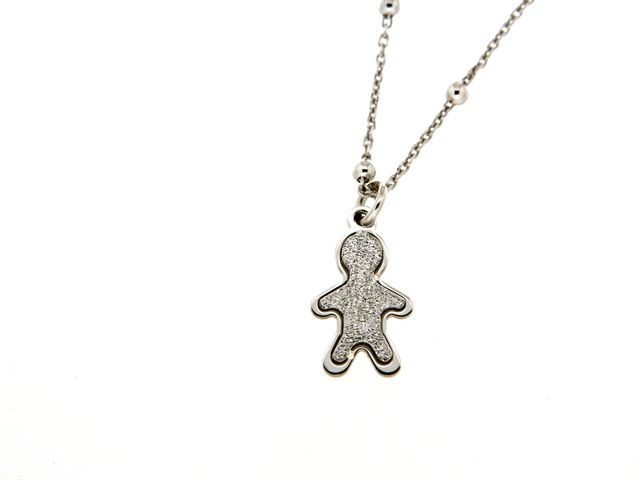 Collana in argento tit. 925m. - K92R