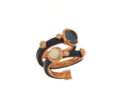 Anello in argento tit. 925m. - A162PB412