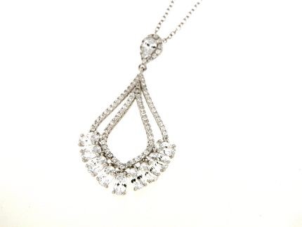 Collana in argento tit. 925m. - K102R