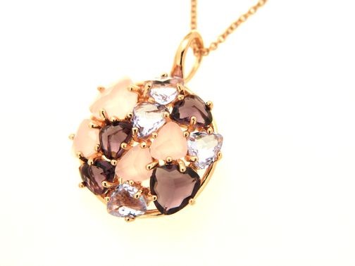 Necklace in silver tit. 925m. - K113P1