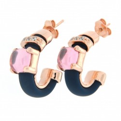 Earrings in silver tit. 925m.