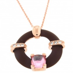 Pendent in silver tit. 925m.