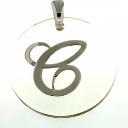 Pendent in silver tit. 925m.