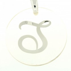 Pendent in silver tit. 925m.