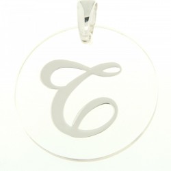 Pendent in silver tit. 925m.