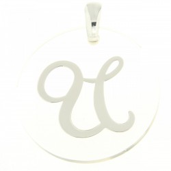 Pendent in silver tit. 925m.