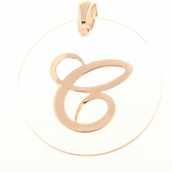 Pendent in silver tit. 925m.