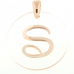 Pendent in silver tit. 925m.