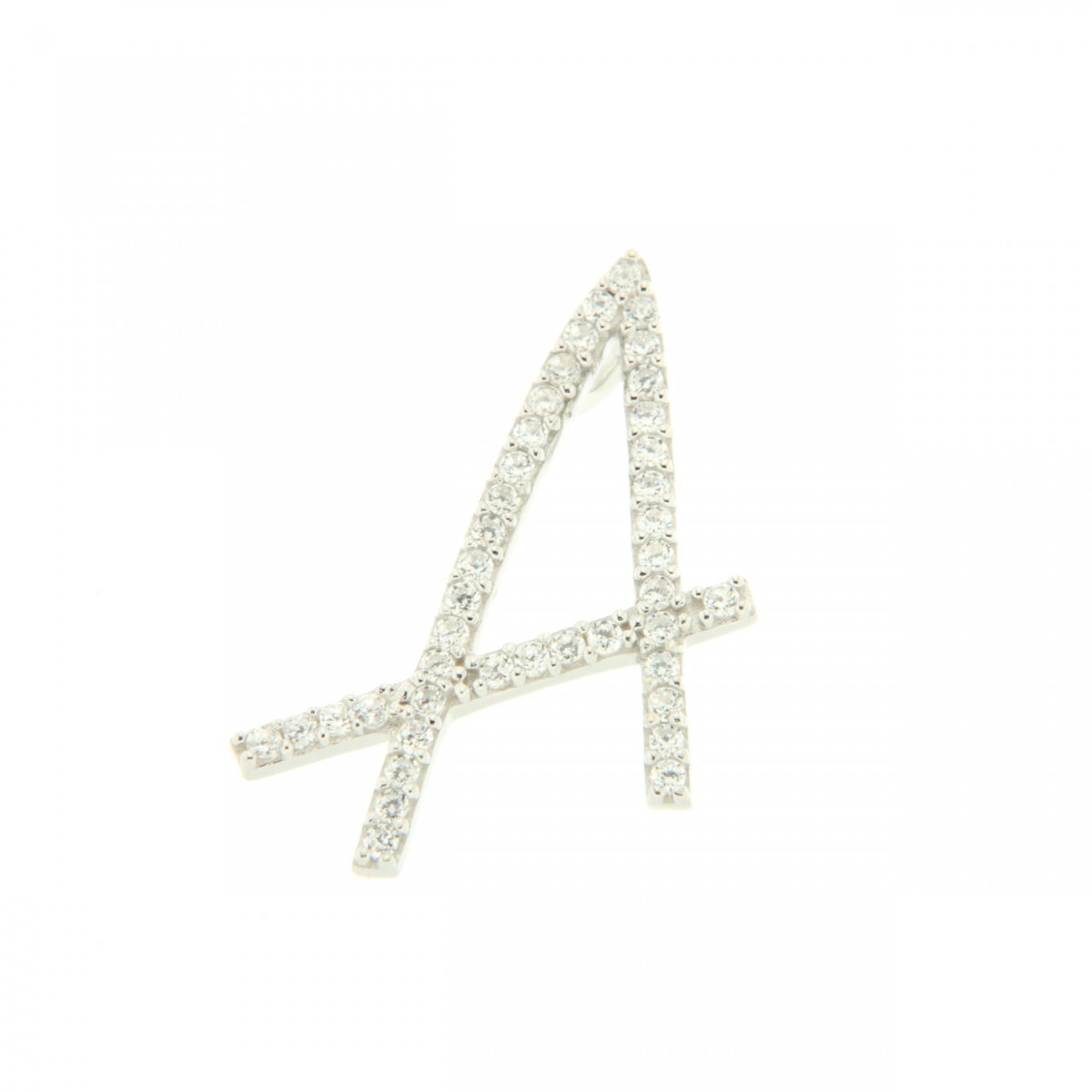 Ciondolo in argento tit. 925m e zirconi - CD6RA