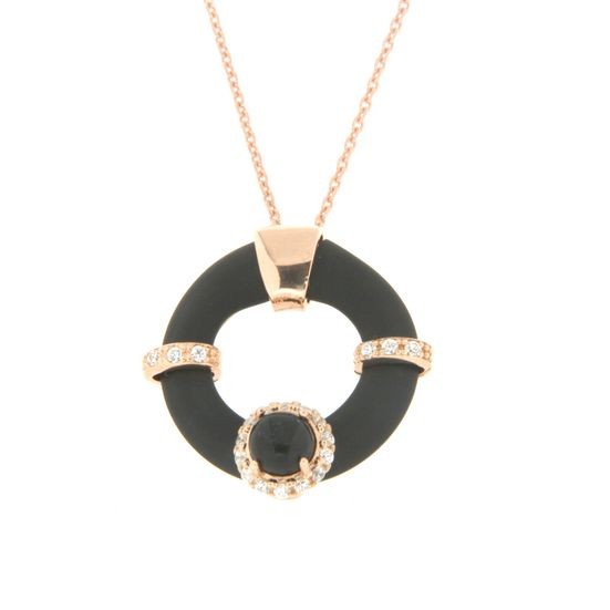 Collana in argento tit. 925m. - K51PN3