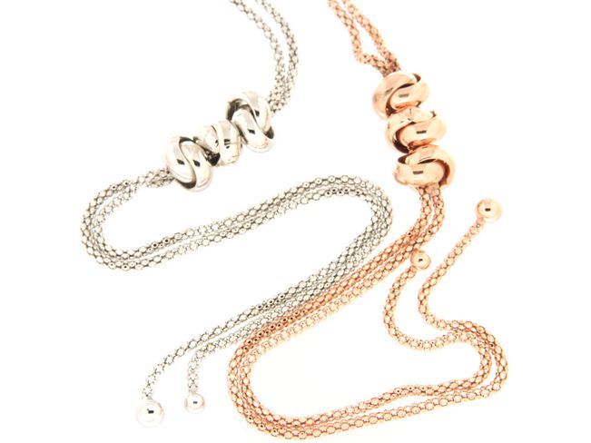 Collana in argento tit. 925m.