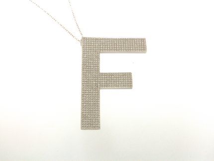 Necklace in silver tit. 925m.