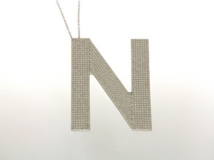 Necklace in silver tit. 925m. 
