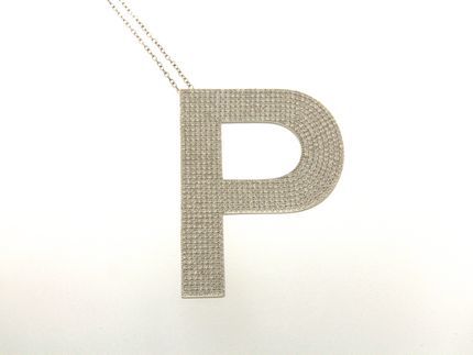 Necklace in silver tit. 925m.