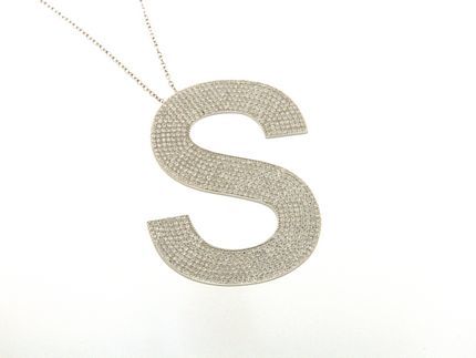 Necklace in silver tit. 925m.