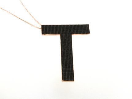 Necklace in silver tit. 925m.