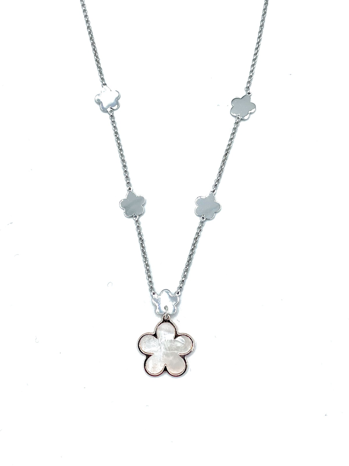 Necklace in silver tit. 925m.