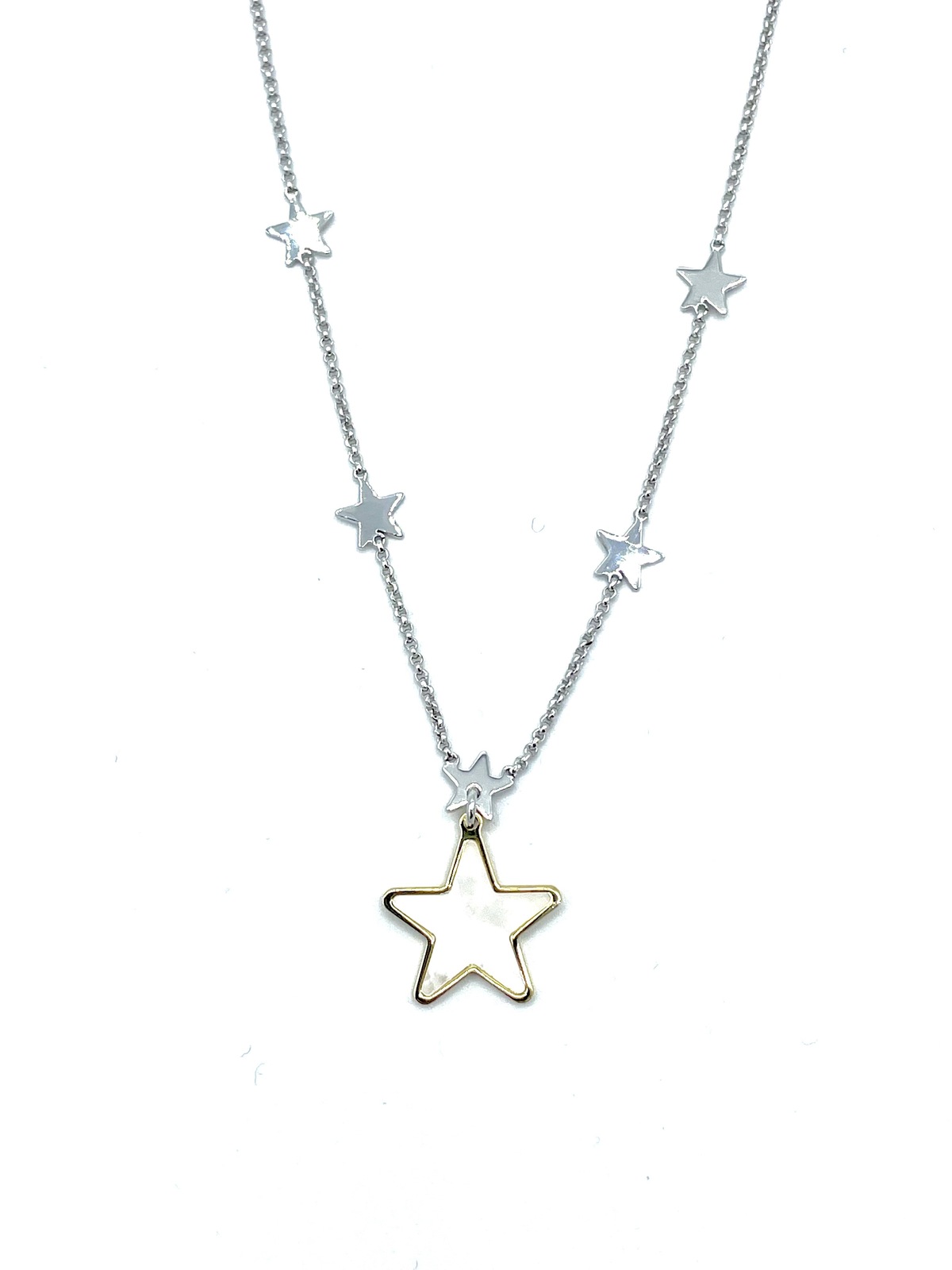 Collana in argento tit. 925m.