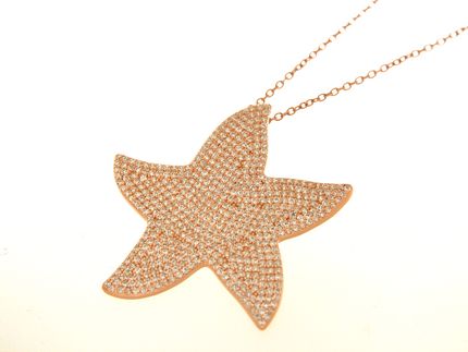 Necklace in silver tit. 925m. - K125P20