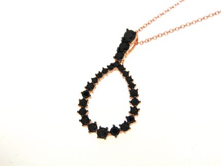 Necklace in silver tit. 925m. - K134P3