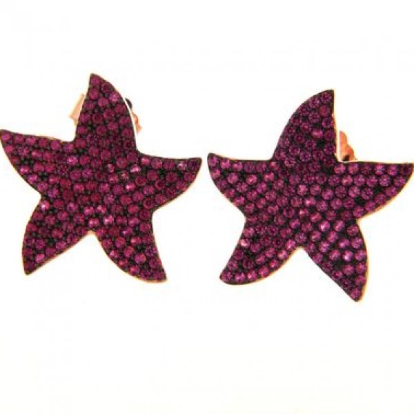 Orecchino in argento tit. 925m.