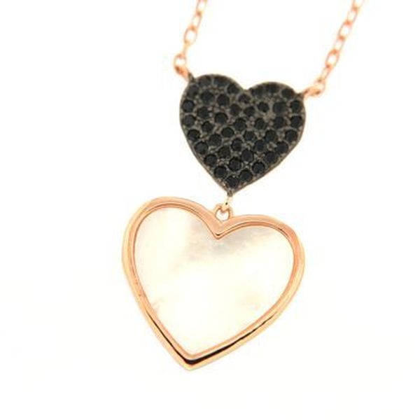 Pendant in silver tit. 925m.