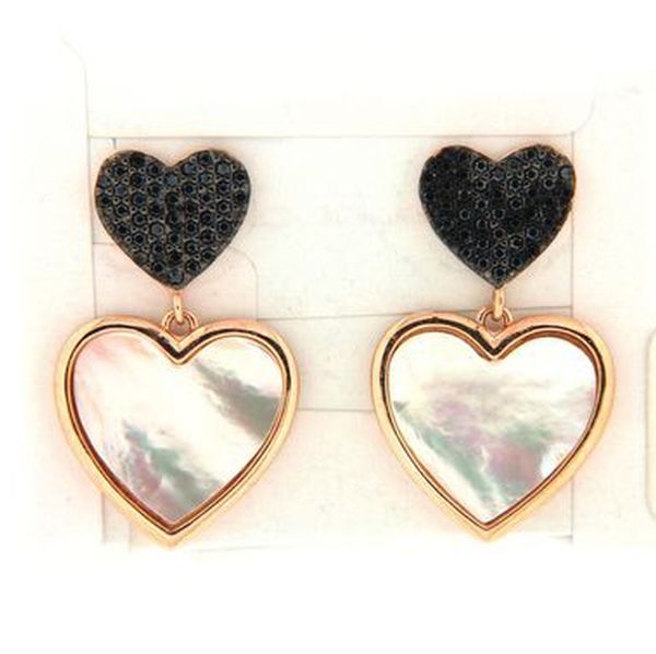 Earrings in silver tit. 925m. 