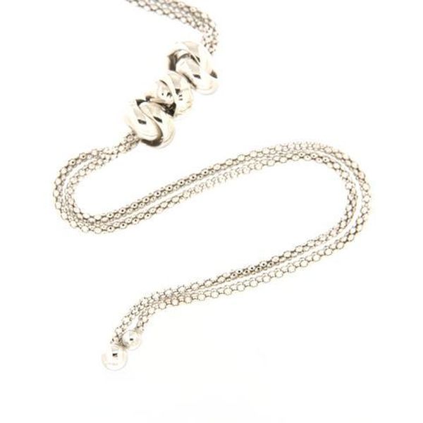 Necklace in silver tit. 925m.