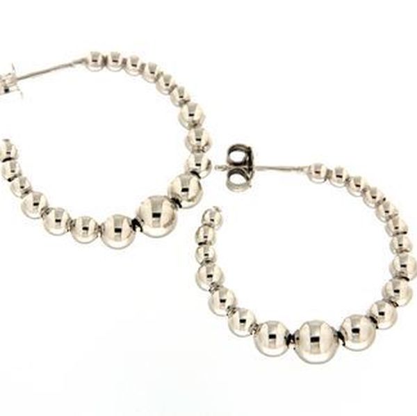 Earrings in silver tit. 925m. 