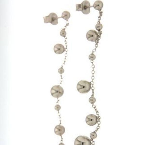 Earring in silver tit. 925m. 