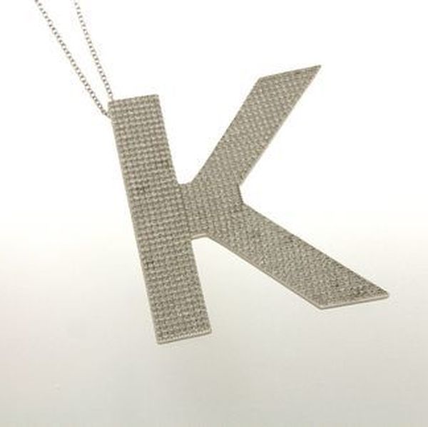 Necklace in silver tit. 925m.