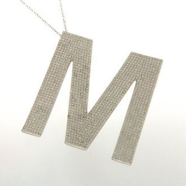 Necklace in silver tit. 925m. 