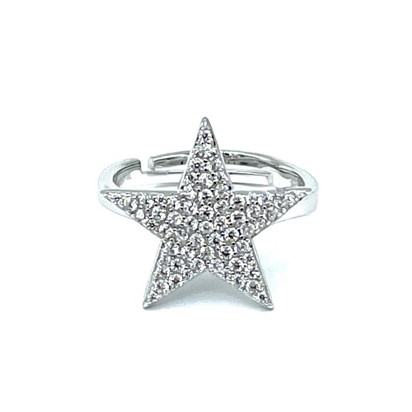 Anello in argento tit. 925m.