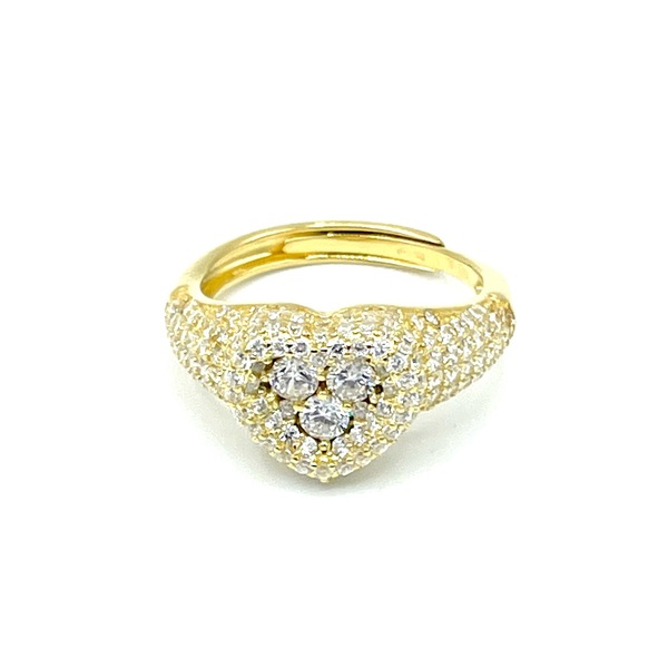 Anello in argento tit. 925m.