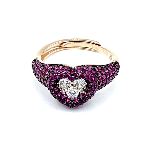 Anello in argento tit. 925m.