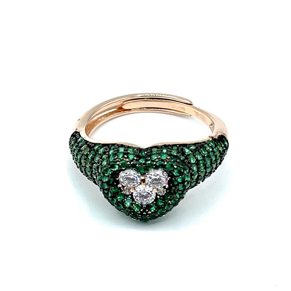 Anello in argento tit. 925m.