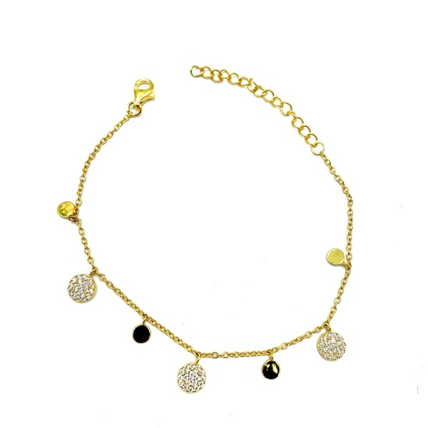 Bracelet in silver tit. 925m.