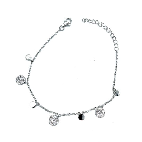 Bracelet in silver tit. 925m.