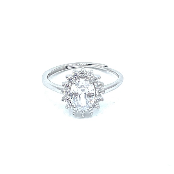 Anello in argento tit. 925m.