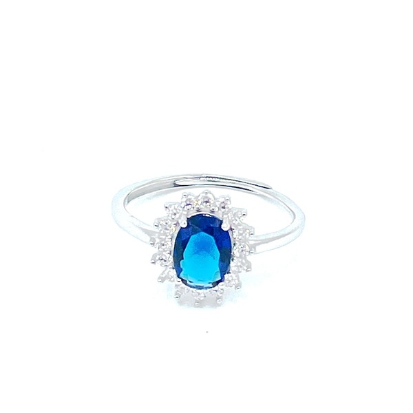 Anello in argento tit. 925m.