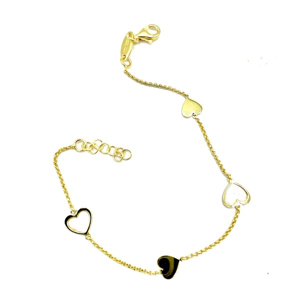 Bracelet in silver tit. 925m.