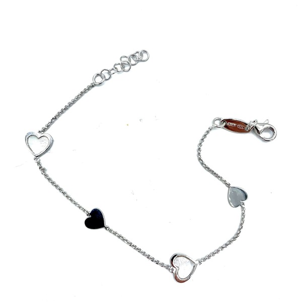 Bracelet in silver tit. 925m.