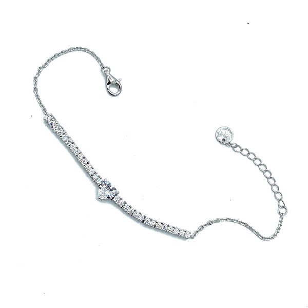 Bracelet in silver tit. 925m.