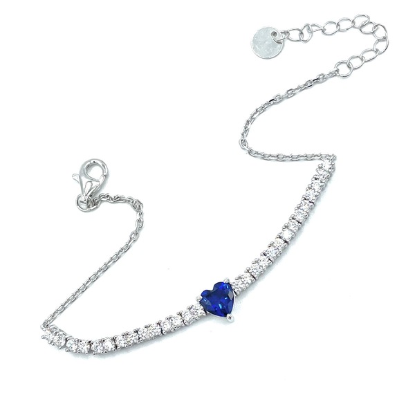 Bracelet in silver tit. 925m.