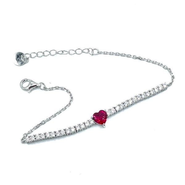 Bracelet in silver tit. 925m.