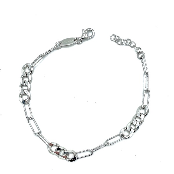 Bracelet in silver tit. 925m.